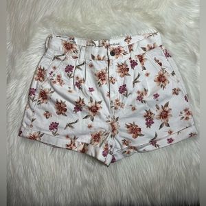 American Eagle Floral Shorts Size 6